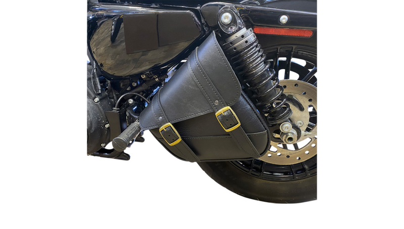 WILLIE & MAX LUGGAGE Swing Arm Bag - Black - XL '58-'22 - 59778-08
