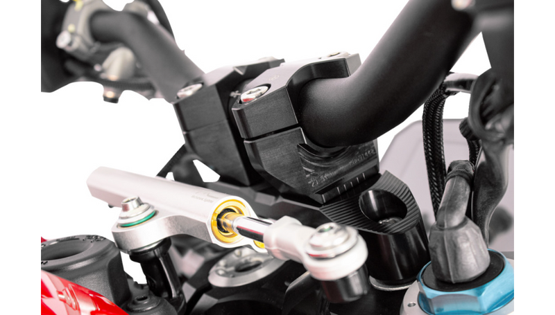 GILLES TOOLING 2D.GT Risers - Black - Ducati '20-'24 - 2DGT-14