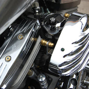JOKER MACHINE Choke Knob - Eight Ball - Black - Harley-Davidson 1988-2020 - 02-59 - PartsOutlet.com.au