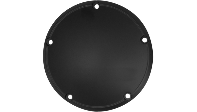 DRAG SPECIALTIES Satin Black Derby Cover - Harley-Davidson 1999-2018 - 33-0054SB - PartsOutlet.com.au