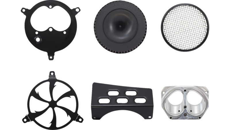 COBRA Air Cleaner Kit - Yamaha Bolt '13-'19 - Black - 06-0267-01B-SB