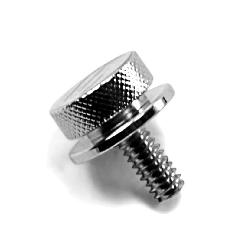 SADDLEMEN 1-1/4"-28 Seat Knob - Long - Chrome 8900C