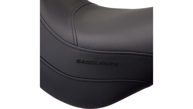 SADDLEMEN Solo Seat - Kawasaki Vulcan VN900 Custom '07-'23 - K07-12-002 - PartsOutlet.com.au