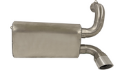 BASSANI XHAUST Muffler - Stainless Steel - Polaris RZR XP 900 2014 - 6R9017 - PartsOutlet.com.au