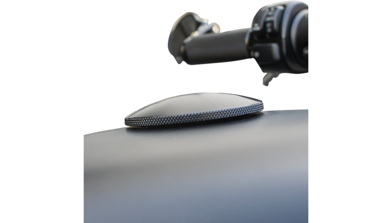 JOKER MACHINE Knurled Gas Cap - Black - Harley-Davidson 1993-2023 - 10-444B - PartsOutlet.com.au