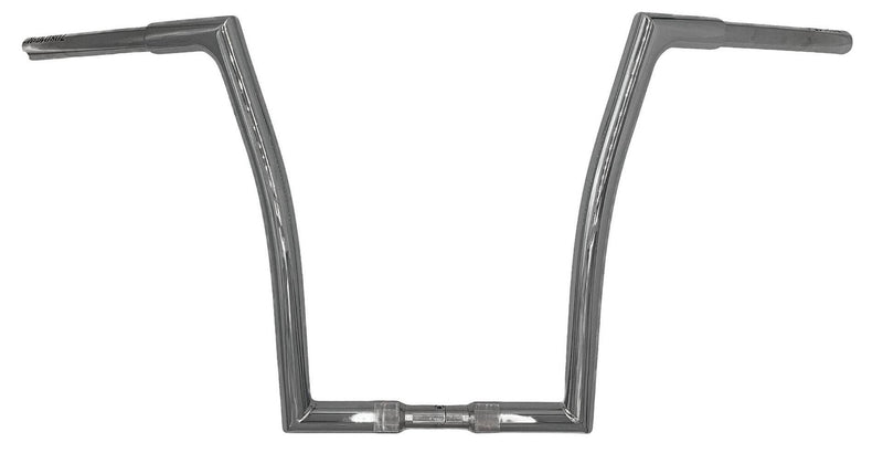 FAT BAGGERS INC. 1-1/4" EZ Install Flat Top Handlebar - 16" - Chrome - Harley-Davidson '07-'23 - 708016