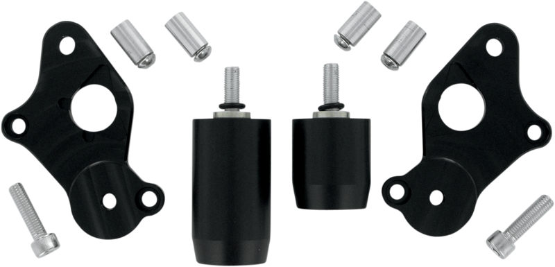 PSR Frame Sliders - Black - Suzuki - GS '06-'07 05-00903-02