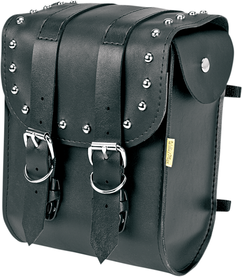 WILLIE & MAX LUGGAGE Ranger Sissy Bar Bag - Studded - Black 58452-01
