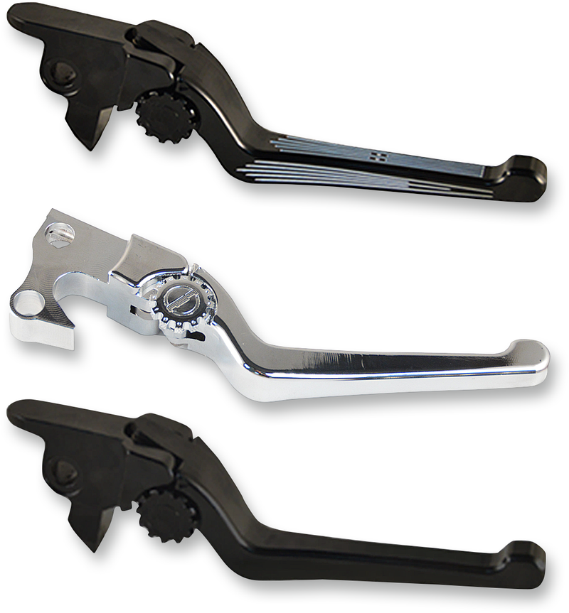 PSR Anthem Adjustable Lever Set for Harley Models - Chrome 12-00654-20