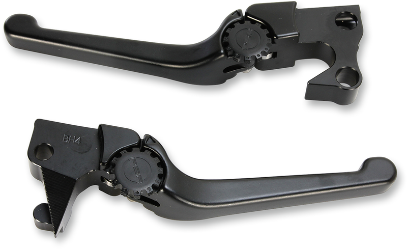 PSR Anthem Adjustable Lever Set for Harley Models - Black 12-00653-22
