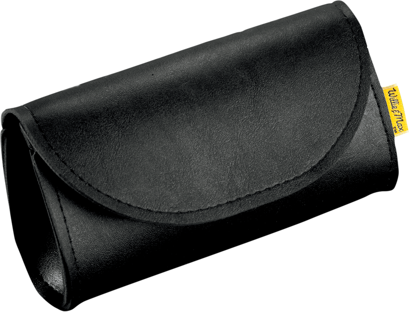 WILLIE & MAX LUGGAGE Handlebar/Windshield Pouch - Black 58611-00