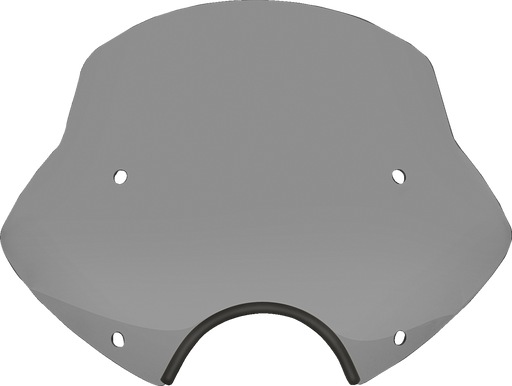 MEMPHIS SHADES Speed Demon Sportshields - 13" - 7" Headlight Cutout - Black Smoke MEP54312