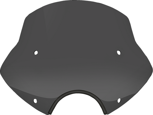 MEMPHIS SHADES Speed Demon Sportshields - 13" - 7" Headlight Cutout - Dark Black Smoke MEP54310