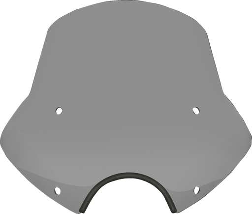 MEMPHIS SHADES Speed Demon Sportshields - 15" - 7" Headlight Cutout - Black Smoke MEP54412