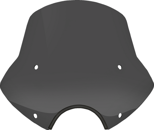 MEMPHIS SHADES Speed Demon Sportshields - 15" - 7" Headlight Cutout - Dark Black Smoke MEP54410