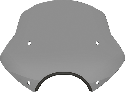 MEMPHIS SHADES Speed Demon Sportshields - 13" - 9" Headlight Cutout - Black Smoke MEP54612