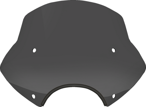 MEMPHIS SHADES Speed Demon Sportshields - 13" - 9" Headlight Cutout - Dark Black Smoke MEP54610