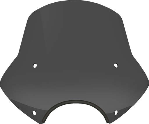 MEMPHIS SHADES Speed Demon Sportshields - 15" - 9" Headlight Cutout - Dark Black Smoke MEP54710