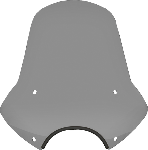 MEMPHIS SHADES Speed Demon Sportshields - 19" - 9" Headlight Cutout - Black Smoke MEP54812