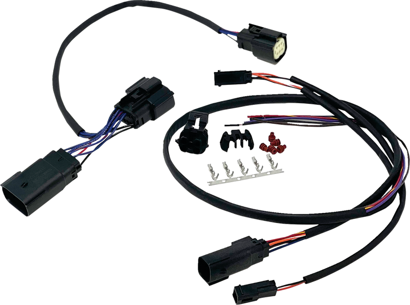 NAMZ Tour Pak Harness - FLHX/FLTR '23-'24 - NCTP-SR23-SM