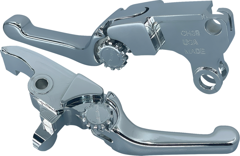 PSR Anthem Adjustable Lever Set for Harley Models - Short - Chrome 12-01667-20