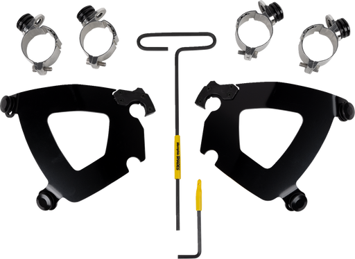 MEMPHIS SHADES Gauntlet Mounting Kit - Black - Chief MEB2077