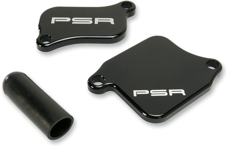 PSR Block Off Plate - Black - Triumph 06-01350-22