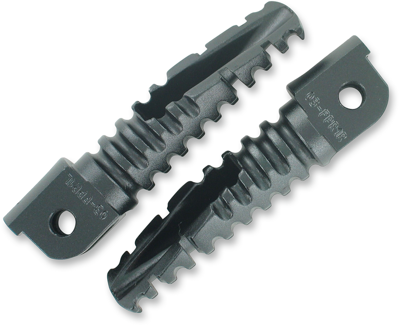 PSR Foot Pegs - Black - BMW/Honda '87-'25 03-01200-22