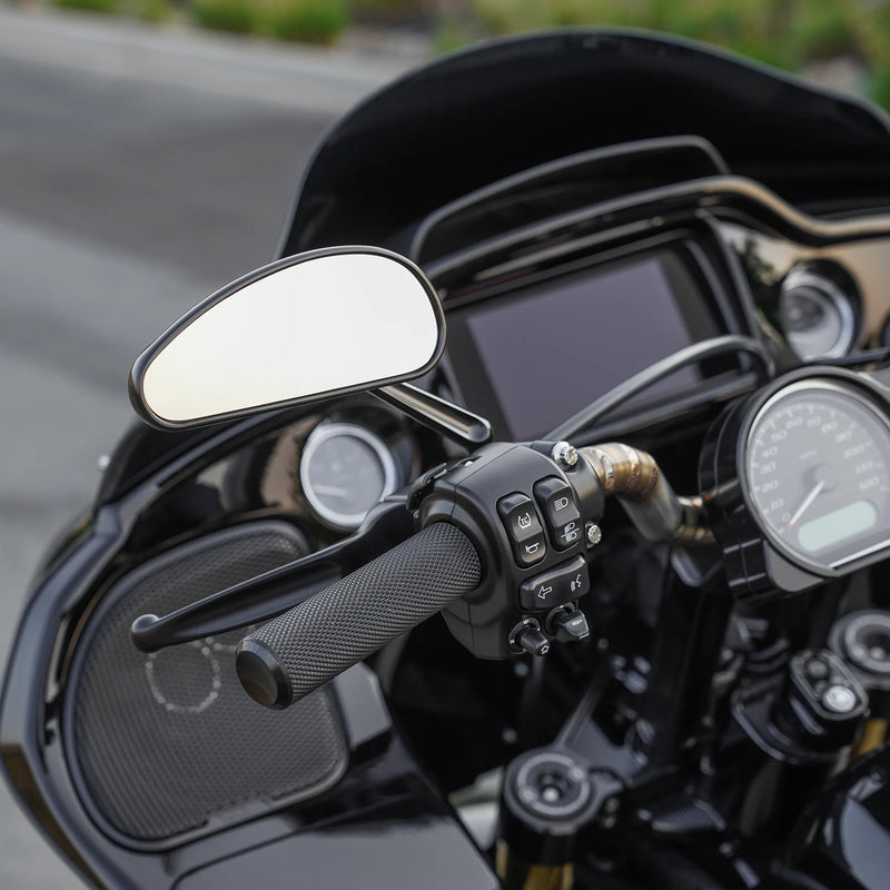 ARLEN NESS DOWNDRAFT FORGED MIRRORS, BLACK - 510-026 - PartsOutlet.com.au