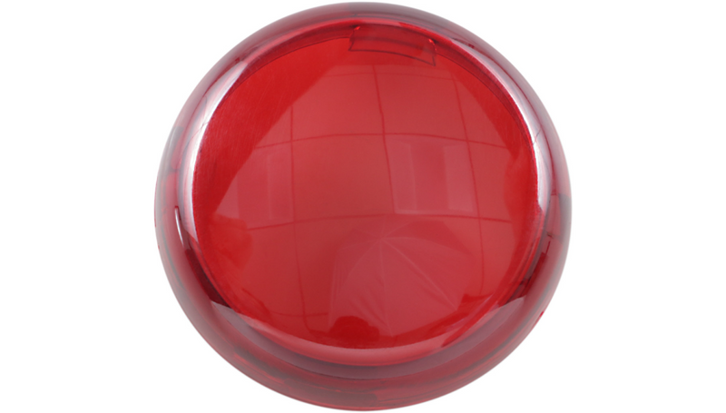 DRAG SPECIALTIES Turn Signal Lens - Red - Harley-Davidson '00-'24 - 162374-HC3 - PartsOutlet.com.au