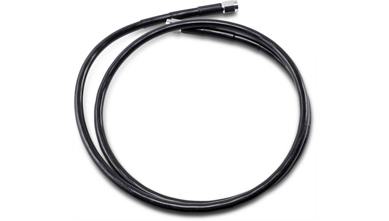 DRAG SPECIALTIES Universal Brake Line - Black - 47" - 847-BLK