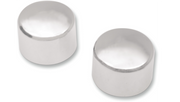 DRAG SPECIALTIES Axle Caps - Chrome - Harley-Davidson 2008-2023 - Front W16-0331 - PartsOutlet.com.au