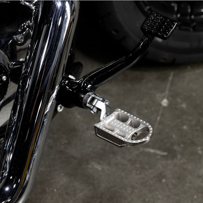 BILTWELL Mushman Step Footpegs - Polished 7002-302-02 - PartsOutlet.com.au