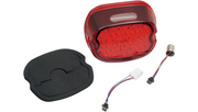 DRAG SPECIALTIES Taillight - Top Tag Light - Harley-Davidson 1999-2023 - Red L24-0436CRLED - PartsOutlet.com.au