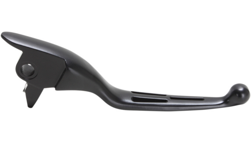 DRAG SPECIALTIES Brake Lever - Slotted - Harley-Davidson 2017-2020 - FL Black H07-0605MB-B - PartsOutlet.com.au