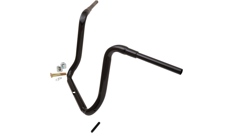 LA CHOPPERS Handlebar - Grande Traditional Ape Hanger - 16" - Black - FLH '79-'13 - LA-7323-16B