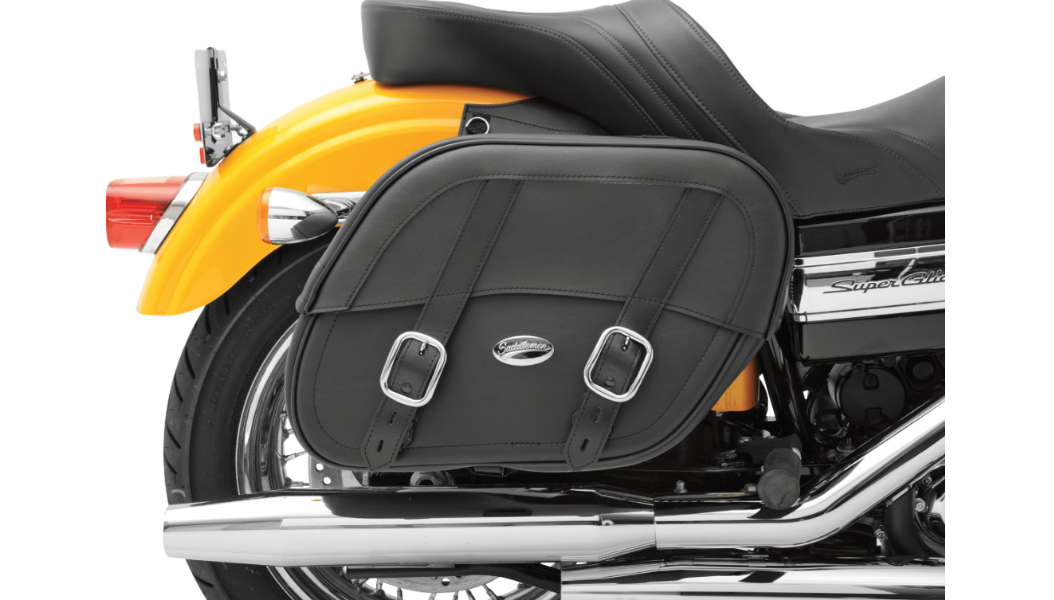 SADDLEMEN Drifter Saddlebags with Shock Cutaway 3501-0576 - PartsOutlet.com.au