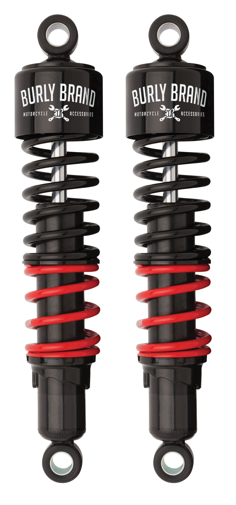 BURLY BRAND Stiletto Shock - Black - 12.5" - '91-'17 FXD - B28-1252