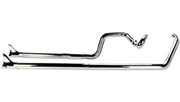 COBRA True Dual Exhaust - Fishtail - '07-'11 Softail 6988 - PartsOutlet.com.au
