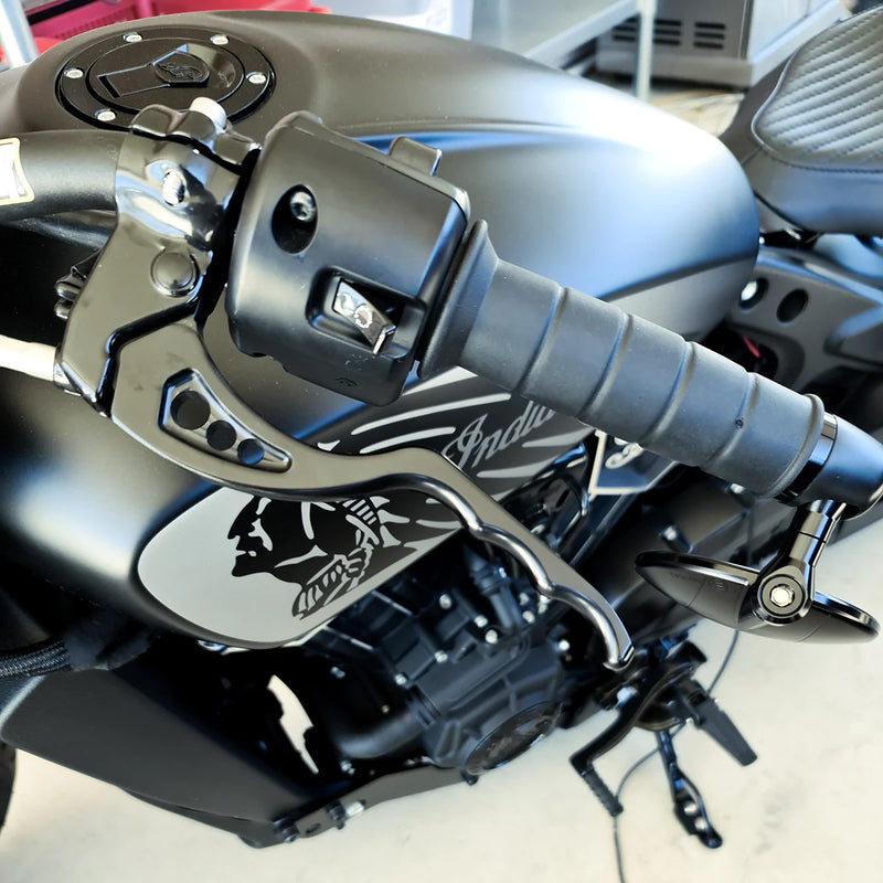 JOKER MACHINE Clutch Lever - Indian Scout 2017-2023 - Black 30-334-1 - PartsOutlet.com.au