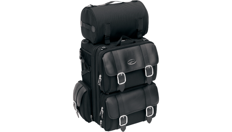 SADDLEMEN S3200DE Deluxe Sissy Bar Bag EX000042 - PartsOutlet.com.au