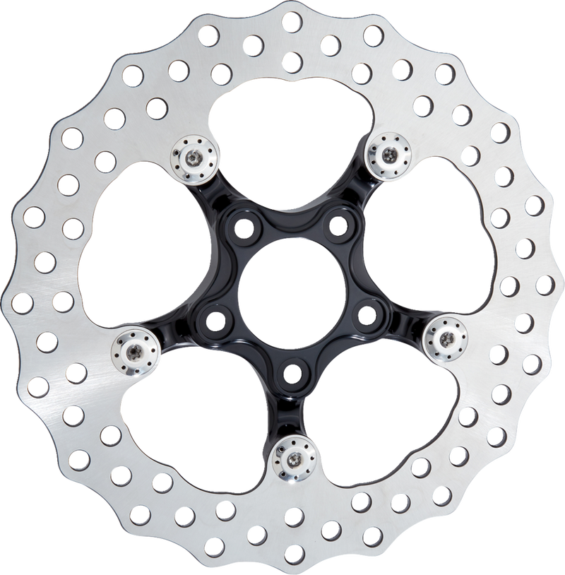 ARLEN NESS Spider Rotor - 11-1/2" - Black - Harley-Davidson '00-'14 - 300-056