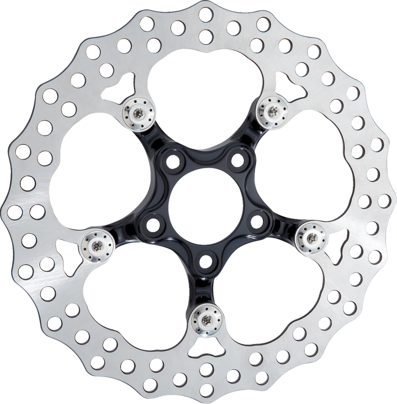 ARLEN NESS Spider Rotor - 11.8" - Rear - Black - FL '08-'24 - 300-059