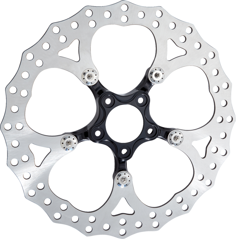 ARLEN NESS Spider Rotor - 14" - Black - Harley-Davidson '00-'24 - 300-058