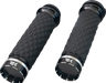 KHROME WERKS Grips - Tracer - Custom Contour - Diamond - Black - Harley-Davidson '08-'24 - 500320 - PartsOutlet.com.au