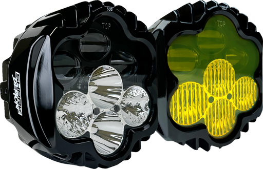 CUSTOM DYNAMICS Headlight/Fog Light - Shark Demon? - Road Glide SD2-RG-YW