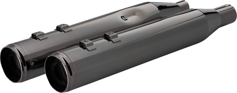 KHROME WERKS 4-1/2" HP-Plus Slip-On Mufflers with Race Tip - Eclipse - M8 2017+  201940