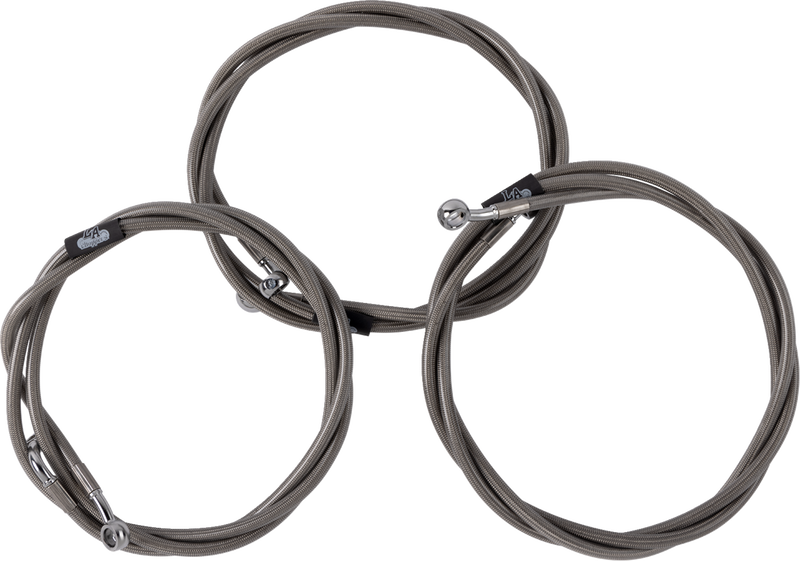 LA CHOPPERS Brake Line - 24"+ - FL '23-'24 - LA-8059B13