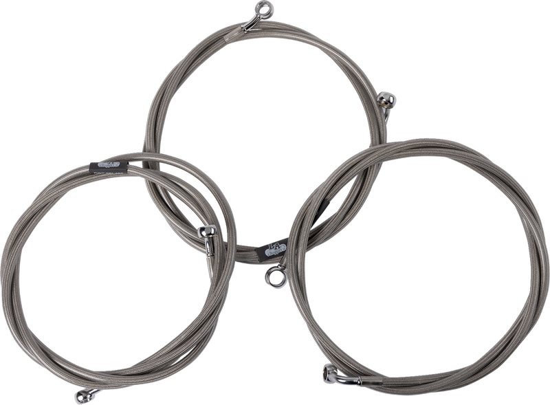 LA CHOPPERS Brake Line - 24"+ - FL '23-'24 - LA-8059B16