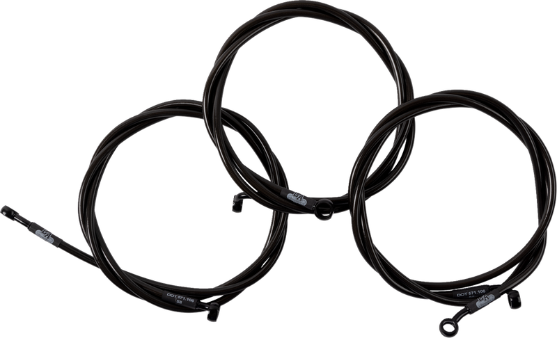 LA CHOPPERS Brake Line - 24"+ - FL '23-'24 - LA-8059B13M